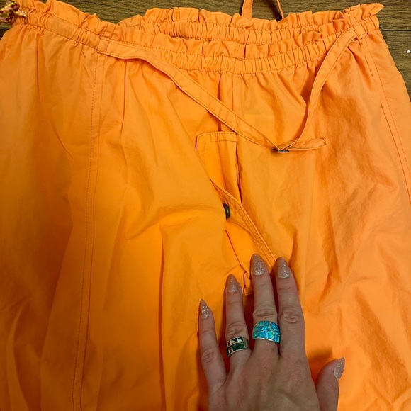 Orange Urban Outfitters Women’s Nylon jogger pant - Picture 7 of 9